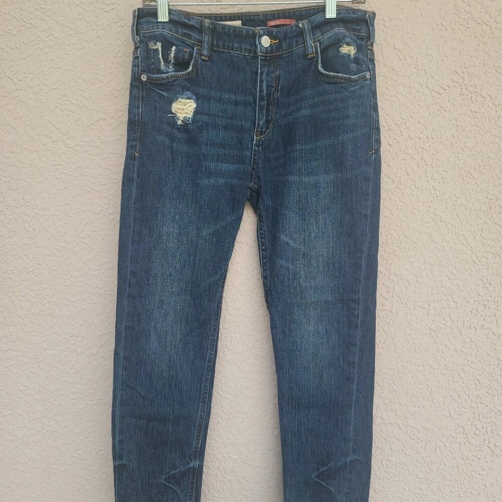 Pilcro and the Letterpress by Anthropologie Womens High Rise Slim Jeans Sz 26